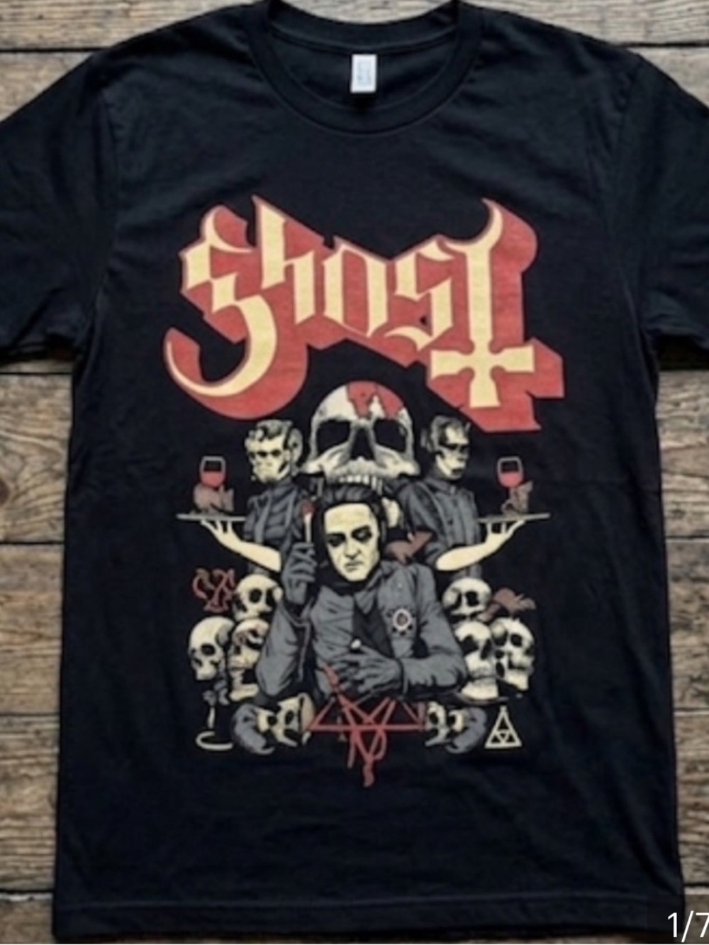 Ghost Tour Shirt Men’s Size Medium